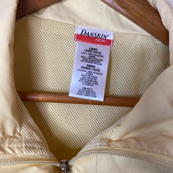 Pullover kangaroo pocket yellow windbreaker - Picture 5 of 6